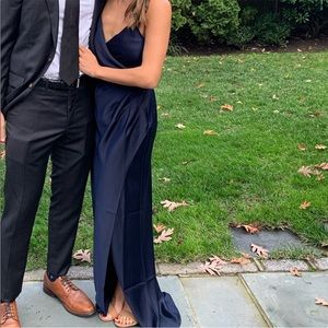 BHLDN Freya navy dress size 6
